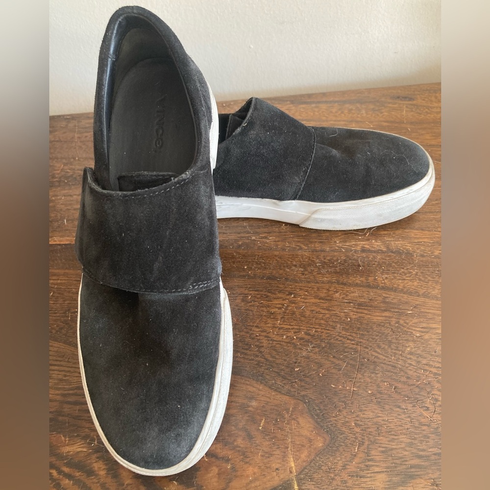 Vince slip-ons. Suede. 6.5/7.